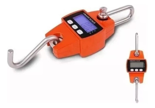 Balanza Bascula Pilon Colgante Digital Pesa Hasta 300k Naranaja. Negro O Color Segun Disponibilidad De Stock