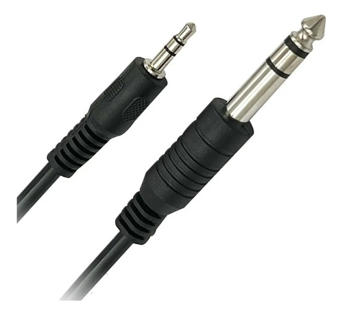 Cabo P2 P10 Estereo Profissional 1,8 Mts Adaptador Mesa Som