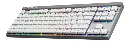 Logitech G515 Lightspeed Tkl, Teclado Gamer Inalámbrico, Wht