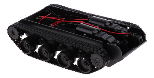 Chassi Carro Tanque Choque Leve Robô Inteligente Diy Com Kit