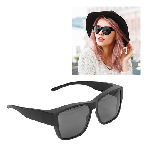Óculos De Sol Grandes Fit Over Glasses Pc Non Slip Uv