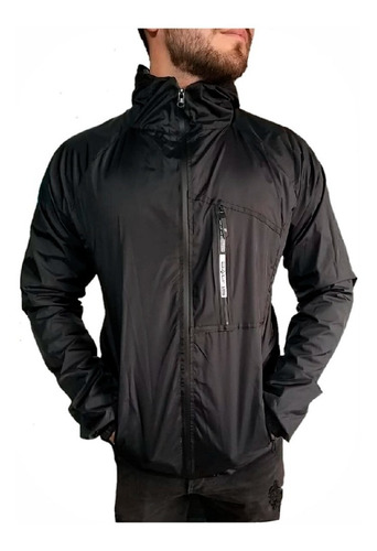 Chaqueta Rompevientos Para Caballero 90% Impermeable