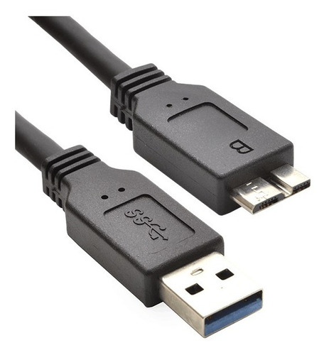 Cable Usb 3.0 Para Disco Duro Externo 1 Metro Toshiba Seagat