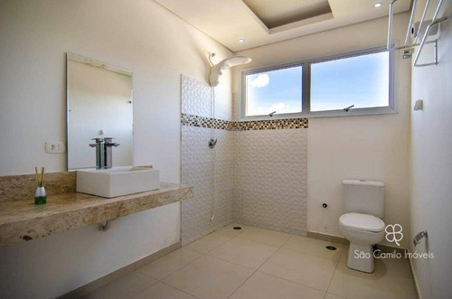 Imagem 20 de 30 de Casa Com 4 Dormitórios À Venda, 507 M² Por R$ 1.700.000,00 - Condomínio Quintas De São Fernando - Cotia/sp - Ca2243