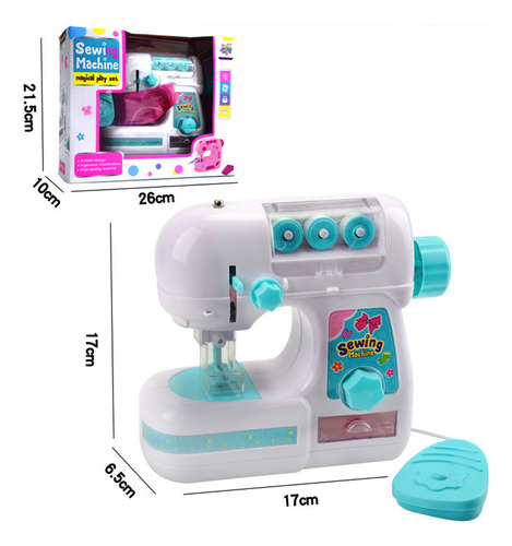 Mini Juego De Juguete Para Máquina De Coser Eléctrica De 1 P