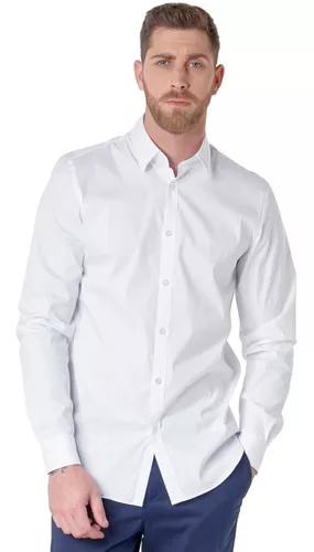 Camisa Blanca Hombre | MercadoLibre