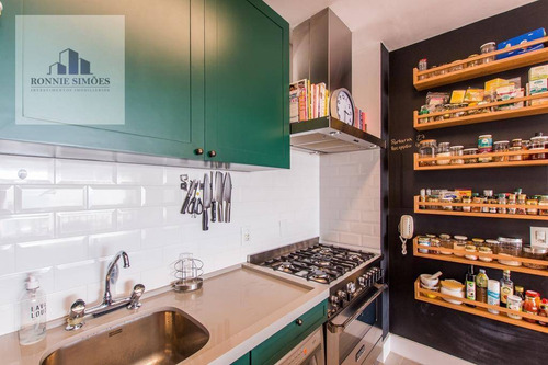 Imagem 10 de 30 de Apartamento À Venda Em Pinheiros, Condomínio Thera Faria Lima, 2 Suítes, 2 Salas, 1 Banheiro, 2 Vagas De Garagem, 85 M², São Paulo. - Ap1161