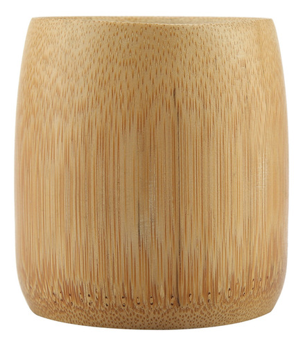 Taza De Agua De Bambú Puro Natural Hecha A Mano Sin Pintura