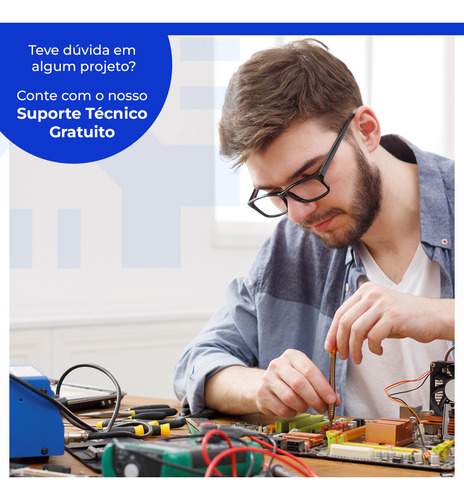 Kit Big Jack Para Arduino - Eletrogate - Pronta Entrega E Nf