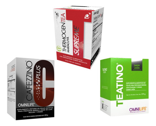 Thermogen Limon, Cafe, Maracuya Pack X 3 Unidades