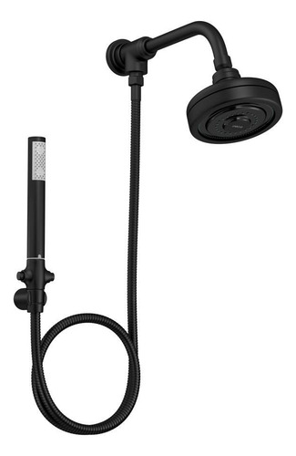 Kit Acqua Plus Com Flexível Pvc Black Matte Deca