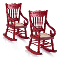 Comprar Sillas Mecedoras Miniatura Sumind 1:12 Madera 2 Piezas