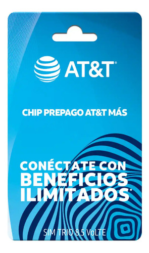 Chip Telcel, Att Y Unefon, Lada 77 3 Piezas