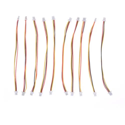 comprar 10 X Mini Micro Sh 1,0 Mm De 3 Pines Jst Conector Doble Cabl