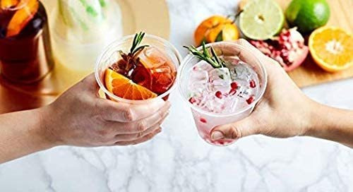 Imagen 3 de 7 de Vaso Para Bebidas Frias Transparente Repurpose Compostables,