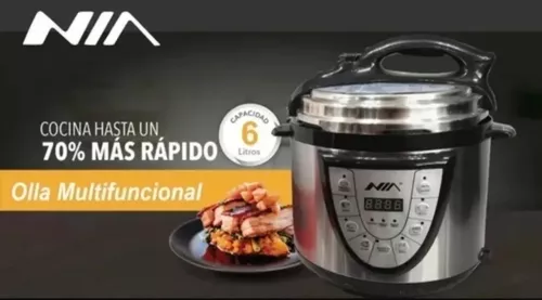 Olla arrocera eléctrica multifunción, olla a presión de calefacción para  cocina, olla a presión eléctrica antiadherente 6L