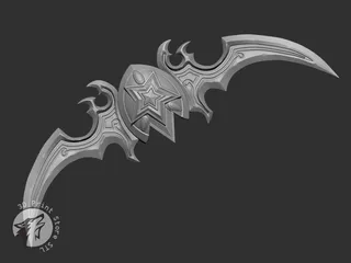 Epica Escultura De Blade Of Azzinoth De Warcraft - ¡conquis