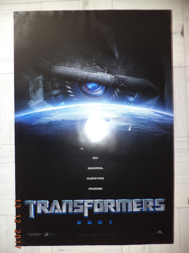 Poster De Cine Transformes 1er Teser 2007