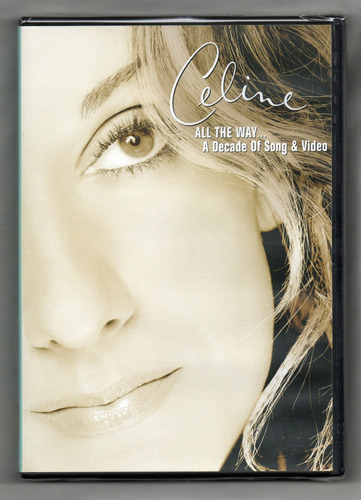 Celine Dion Dvd All The Way... A Decade Of Song & Video