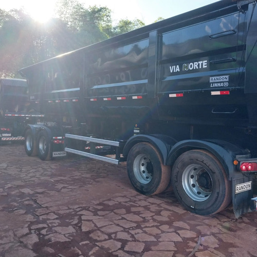 Rodocaçamba Randon Ano 2020, Com Pneus E Lona Fácil