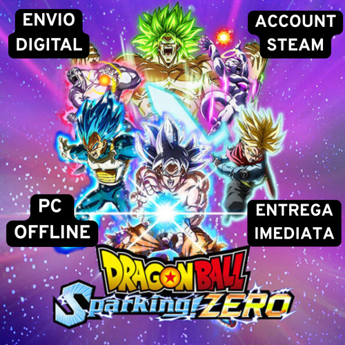 Dragon Ball Sparking Zero: Account Steam Pc Offline