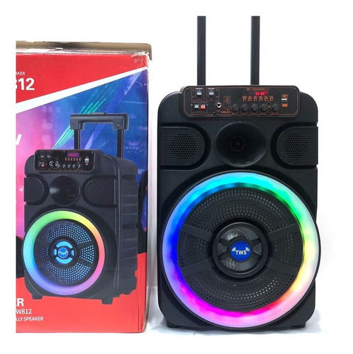 Bocina 12 Pulgadas Con Micrófono Inalambrico 8296387296