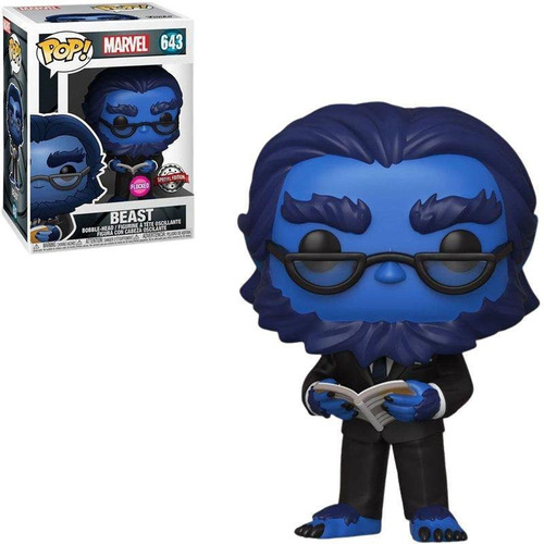 Funko Pop Marvel X-men 20th Beast Flocked Se 643