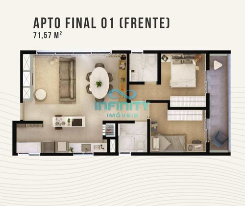 Imagem 20 de 21 de Apartamento Com 2 Dorms, Dom Feliciano, Gravataí - R$ 359 Mil, Cod: 1475 - V1475