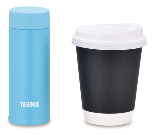 Botella De Agua Termo, Taza De Bolsillo Con Aislamiento Al V