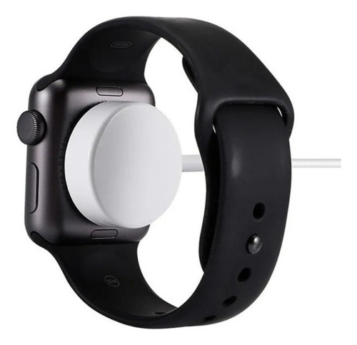 Cable de carga para reloj inteligente Apple Watch Series 2 3 4 5 6 por inducción, color blanco