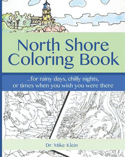 North Shore Coloring Book, De Klein, Mike. Editorial Createspace, Tapa Blanda En Inglés
