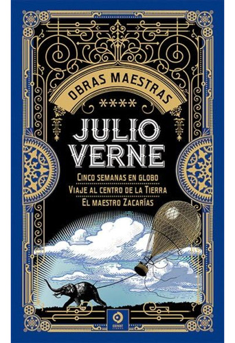Julio Verne Volumen Iv - Obras Maestras, De Verne, Julio. Editorial Edimat Libros, Tapa Dura, Edición 1 En Español, 2023