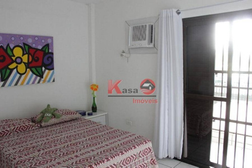 Imagem 4 de 14 de Apartamento Com 3 Dormitórios À Venda, 173 M² Por R$ 700.000,00 - Canto Do Forte - Praia Grande/sp - Ap9815