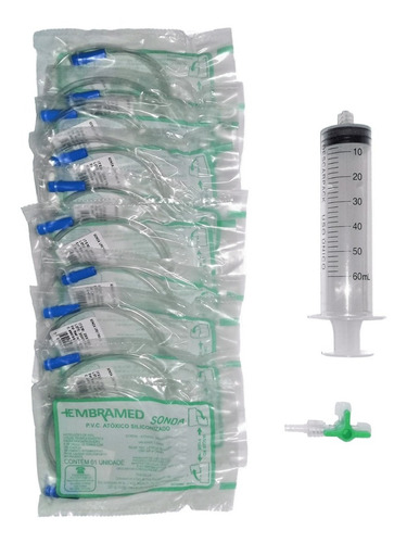 Ozonioterapia Retal Kit Aplicador Seringa + 10 Sonda