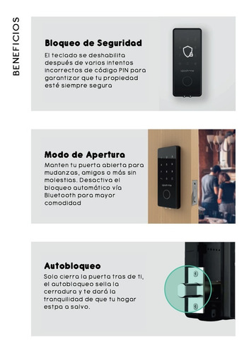 Cerradura Inteligente Igloohome Deadbolt 2s Mg - Seguridad