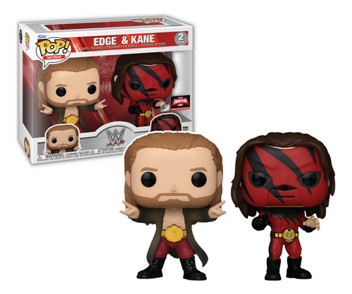 Edge Y Kane Funko Pop 2pack Exclusivo Wwe Target Original