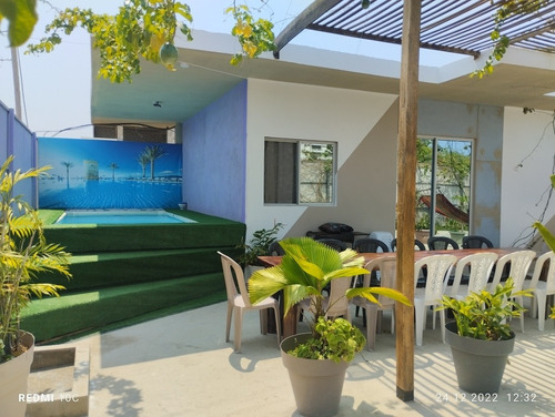 Imagen 10 de 23 de Casa Con Piscina Ping Pong Y Trampolín A 150 Metros Del Mar