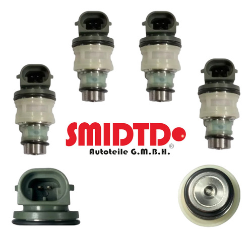 4 Inyectores Gasolina Gris Chevrolet Cavalier S10 2.2l 95-97