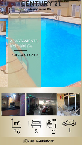 En Venta Apartamento En El Conjunto Residencial Coco Guaica