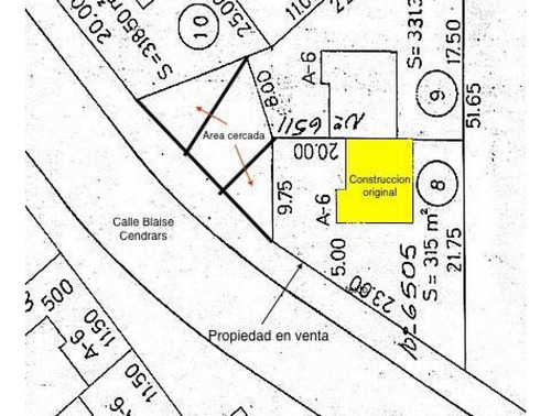 Terreno Con Casa Para Remodelar