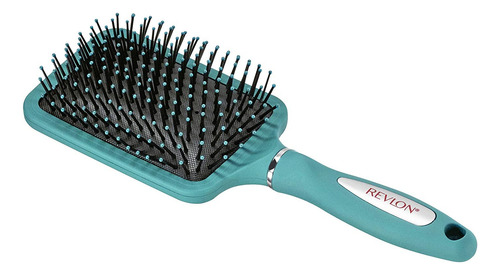 Cepillo Paleta Revlon Acabado Suave Color Menta