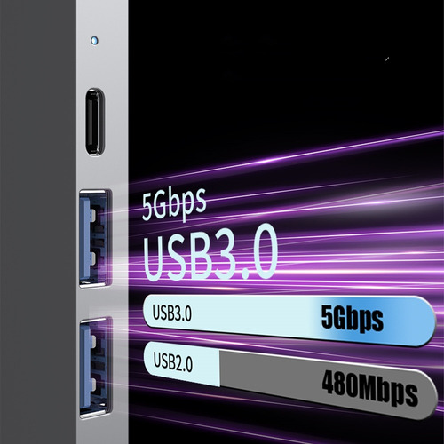 Hub Usb C, Divisor Usb C Para Hdmi 7 Em 1
