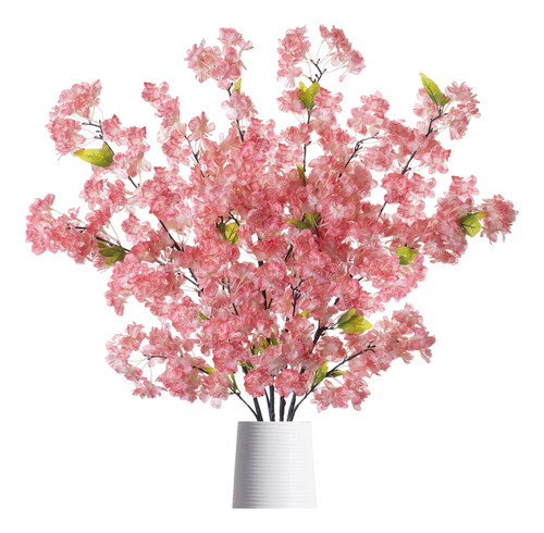 Flores De Cerezo Artificiales: 39 Pulgadas, Multiples Ramas