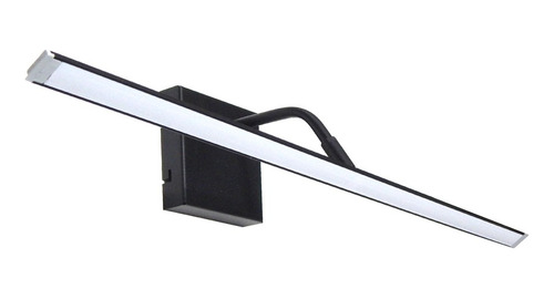 Imagen 4 de 10 de Aplique Pared Móvil Cuadra Interior Baños Luz Led 40cm