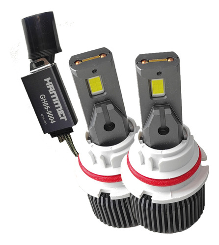 Bombillo Led 9004 9007 Hammer Hiled Scuderia Gh65 2.0 70w 