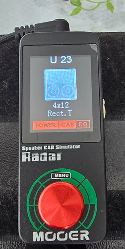 Pedal Mooer Radar Na Caixa Ir Simulador Caixa E Gabinete Preto (Usado)