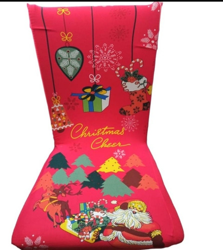 Funda Para Silla Navideño 6 Unidades 