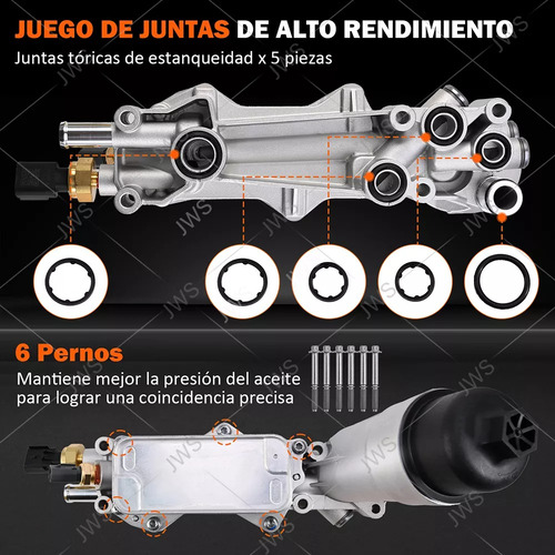Base Enfriador De Aceite Jeep Wrangler Gran Cherokee V6 3.6l