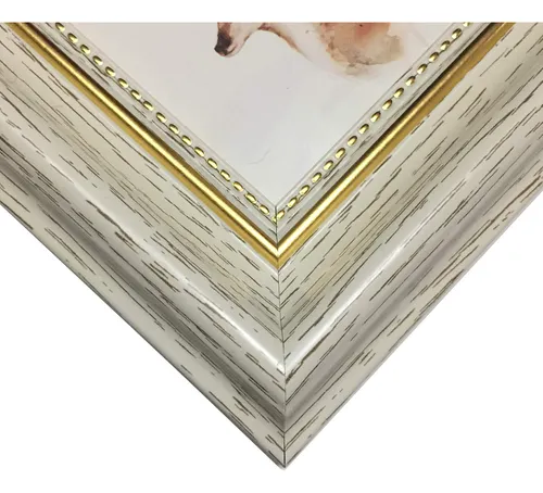 Marco De Fotos Framewold, 9 X 9 Cm, Cuadrado, Blanco