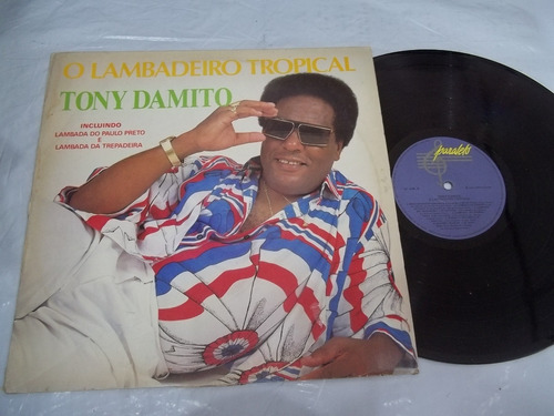 Lp Vinil - Tony Damito - O Lambadeiro Tropical 